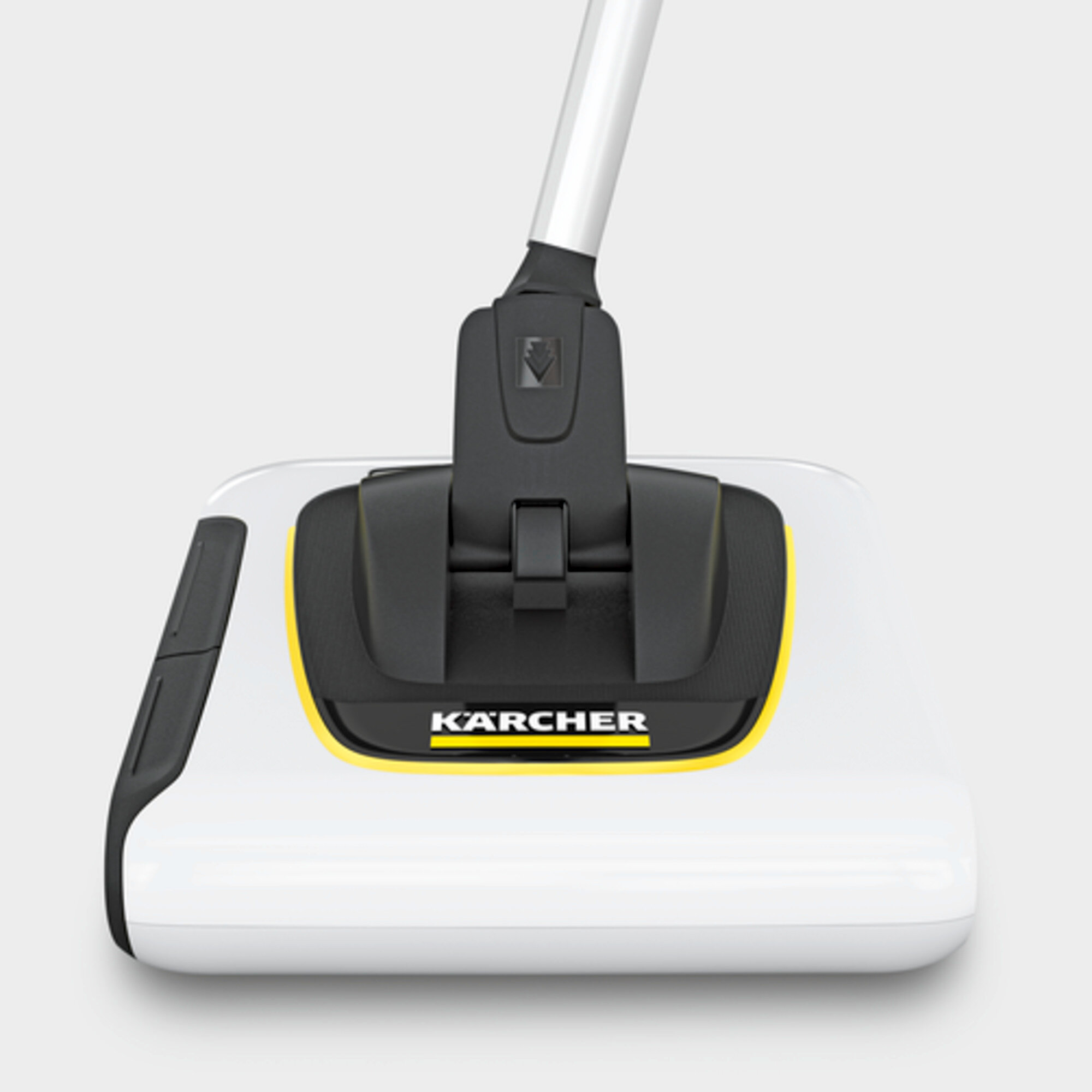 Аккумуляторный электровеник Karcher KB 5 - <h3>Адаптивная Технология уборки Керхер (Karcher Adaptive Cleaning System)</h3>
Удаляет мусор со всех напольных покрытий. Инновационная подвижная кромка для оптимального подметания. Оптимизированная внутренняя геометрия для оптимального подметания и заполнения контейнера.