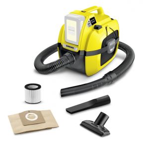 Хозяйственный аккумуляторный пылесос Karcher WD 1 Compact Battery Хозяйственный аккумуляторный пылесос Karcher WD 1 Compact Battery