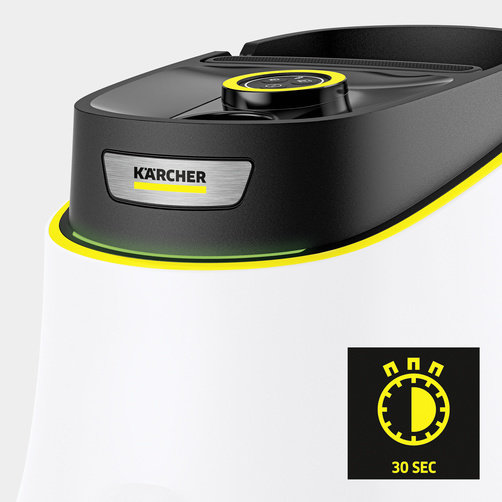 Пароочиститель Karcher SC 3 Deluxe - <h3>Быстрый нагрев</h3>
Время нагрева составляет всего 30 секунд.