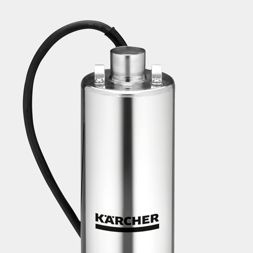 Насос для скважин Karcher BP 4 Deep Well  - <h3>Корпус насоса и резьбовой штуцер из нержавеющей стали</h3>
Увеличивает срок службы и прочность при воздействии ударных нагрузок.