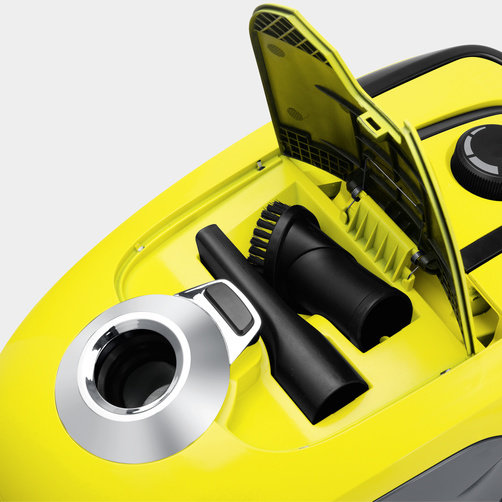 Пылесос сухой уборки Karcher VC 2 - <h3>Удобная система фильтрации с фильтр-мешками</h3>
Легок в обращении Никакого контакта с пылью.