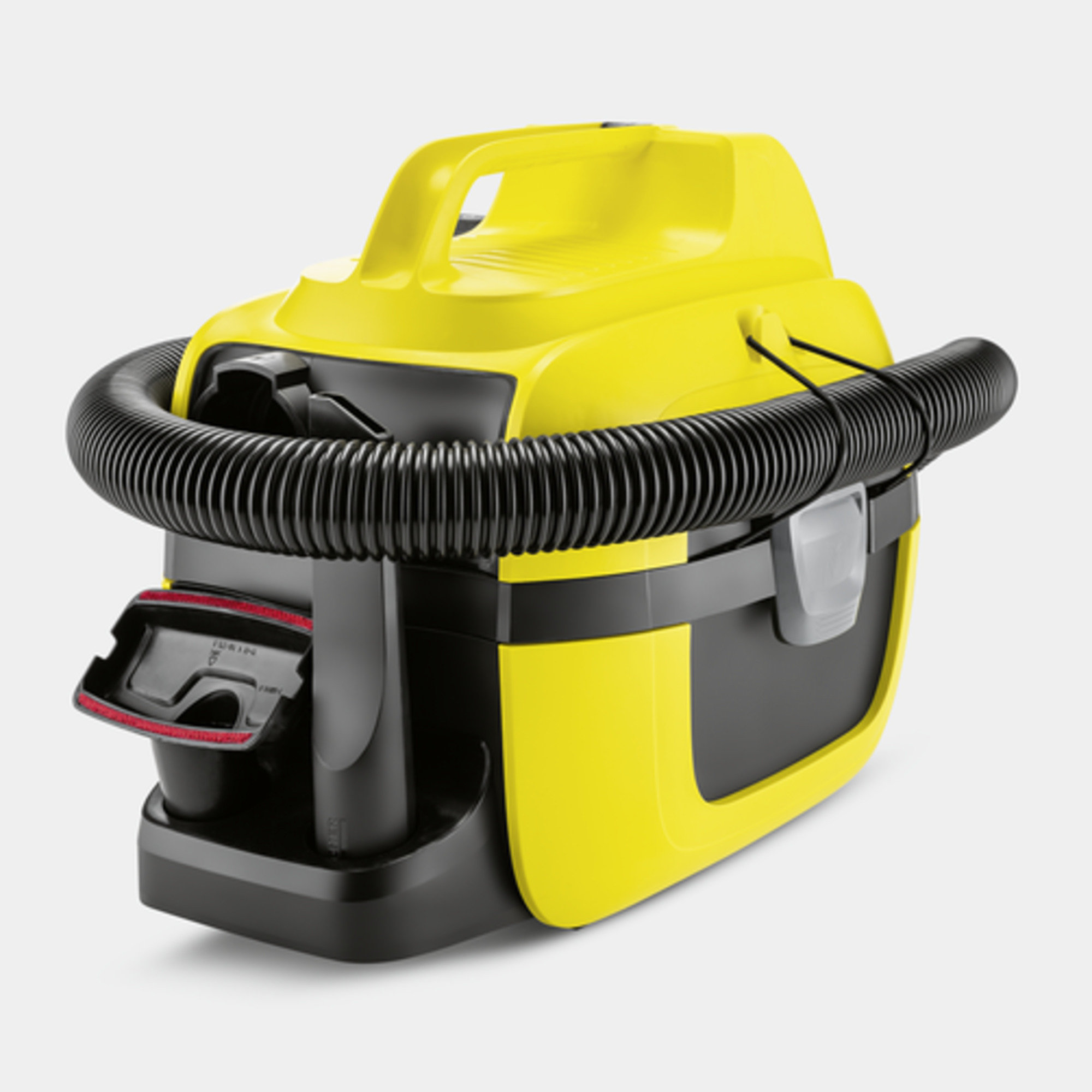 Хозяйственный аккумуляторный пылесос Karcher WD 1 Compact Battery - <h3>Сменный аккумулятор Kärcher Battery Power 18 В</h3>
Обеспечивает возможность работы независимо от источников электроэнергии и тем самым гарантирует максимальную свободу действий. Технология Real Time: отображение на ЖК-дисплее аккумулятора его емкости, остающегося времени работы или заряда. Совместим со всеми устройствами на аккумуляторной платформе Karcher Battery Power 18 В.