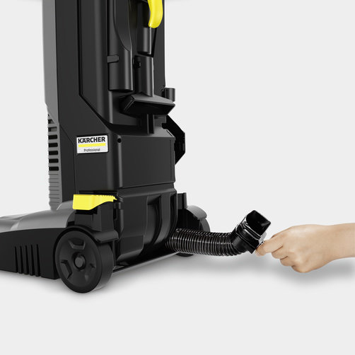 Профессиональный щеточный пылесос сухой уборки Karcher CV 38/2 - <h3>Индикаторная лампочка</h3>
Световой сигнал информирует пользователя о том, что для улучшения результата чистки следует изменить высоту установки щетки.