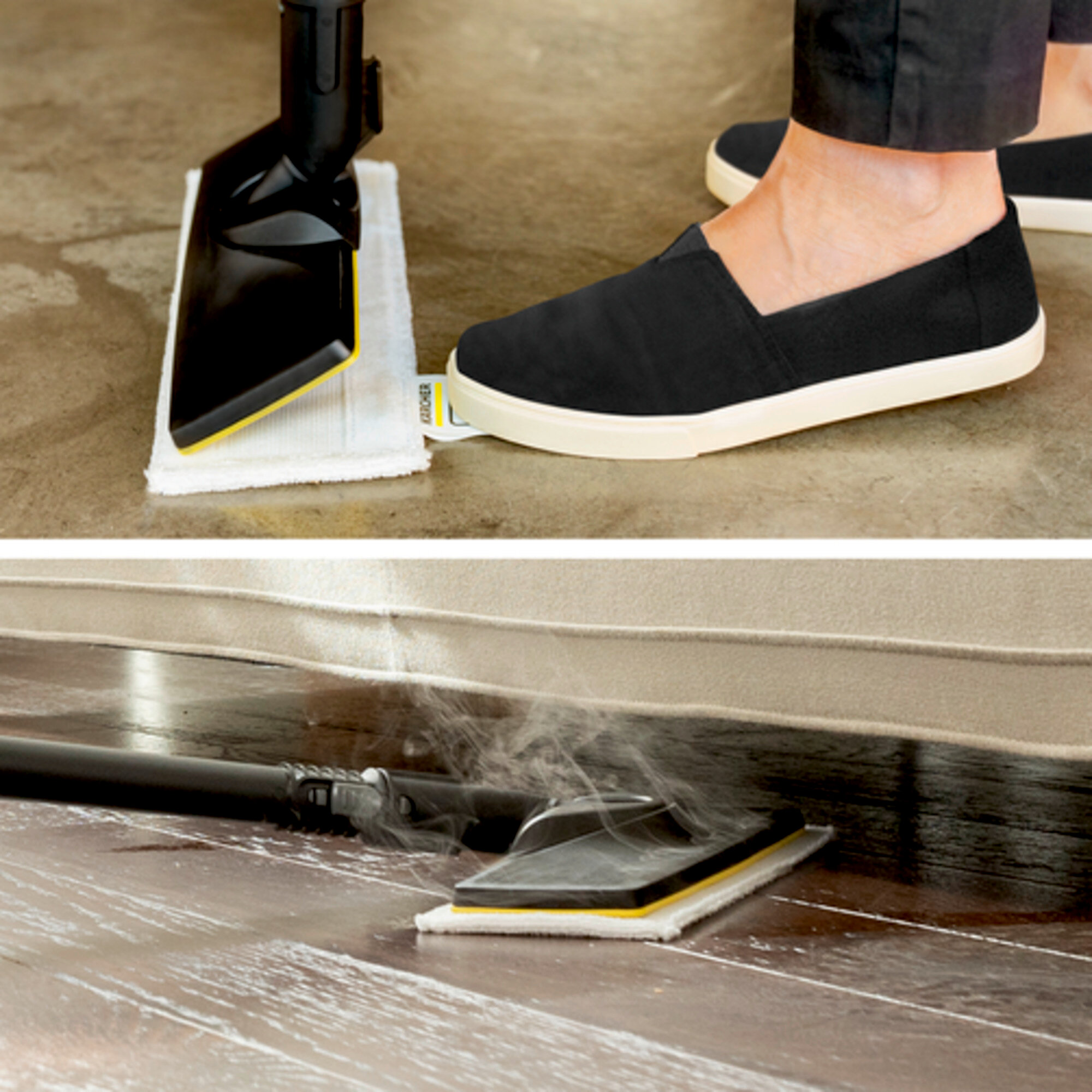 Пароочиститель Karcher SC 4 Deluxe  - <h3>Съемный бачок для доливки воды</h3>
Возможность дозаправки водой в любое время позволяет выполнять работы без долгих перерывов.