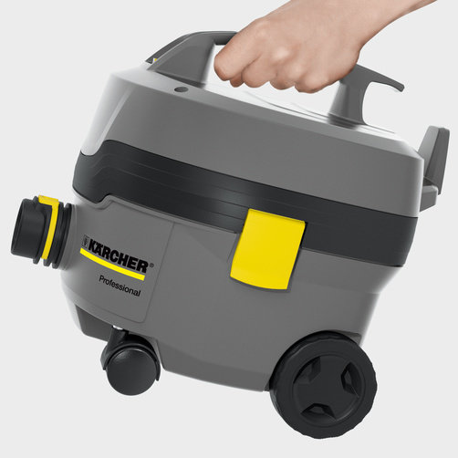 Профессиональный пылесос сухой уборки Karcher T 7/1 Classic - <h3>Маленький вес</h3>
Аппараты весят намного (до 50 %) меньше, чем пылесосы конкурентов с таким же объемом мусоросборника.