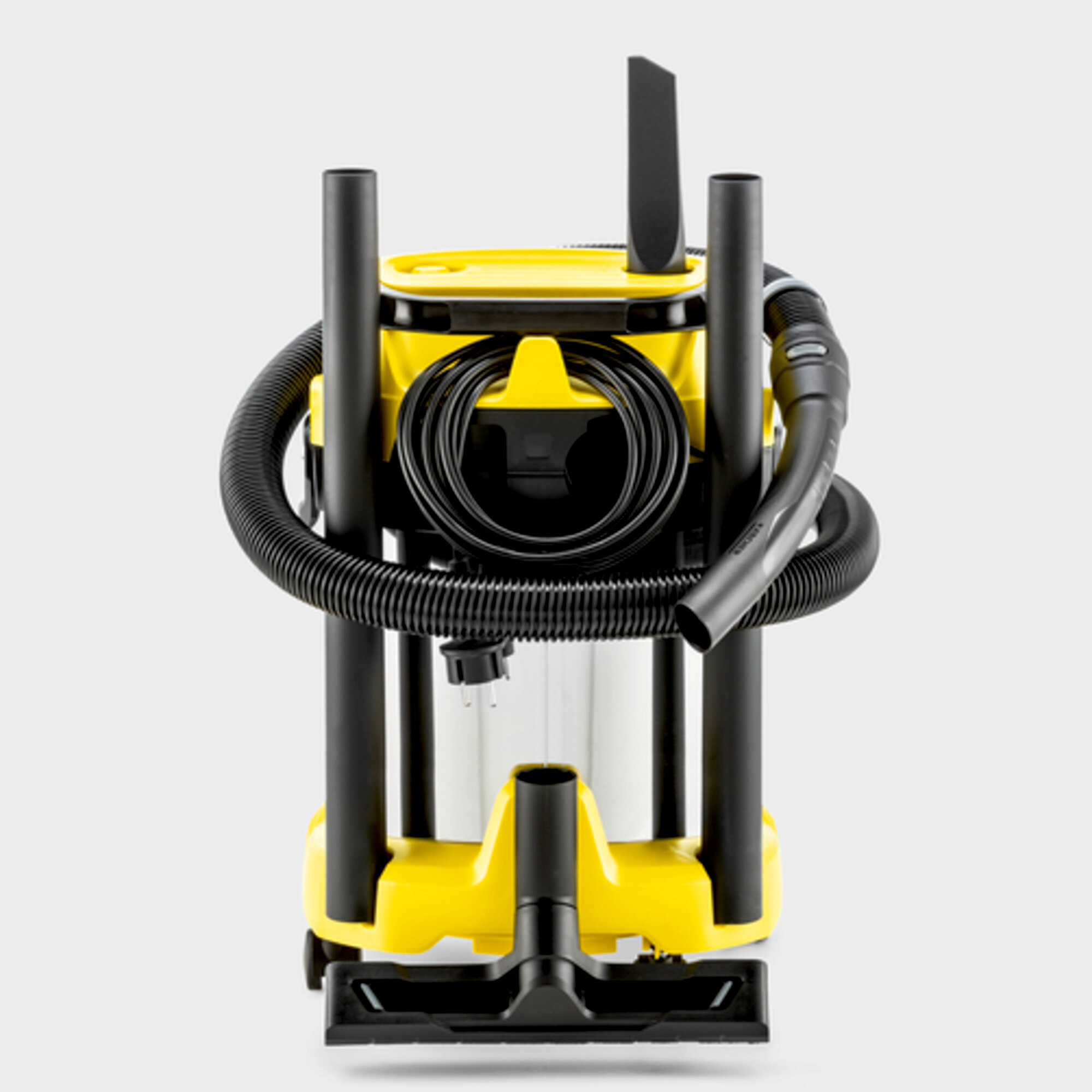 Хозяйственный пылесос Karcher WD 3 S-17/4/20 - <h3>Неразборный патронный фильтр</h3>
Для чередования операций влажной и сухой уборки без замены фильтра. Простые установка и отсоединение фильтра путем поворота, без использования дополнительного фиксирующего элемента.