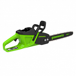 Аккумуляторная цепная пила Greenworks GD40CS20XK4, 40 см, б/щ  40v(АКБ 1х4Ач и З/У) - изображение 4