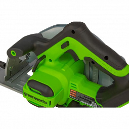 Аккумуляторная циркулярная пила Greenworks GD24CS б/щ  24v(без АКБ и З/У) - изображение 2