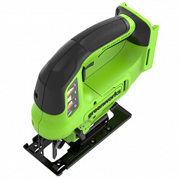 Аккумуляторный лобзик Greenworks GD24JS90 б/щ, 24v (без АКБ и З/У) - изображение 3