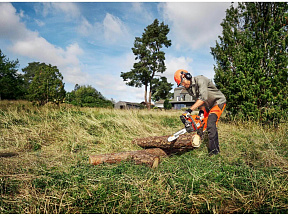 Бензопила Husqvarna 445e II 15" 0.325 1.3 64DL HSM  - изображение 2