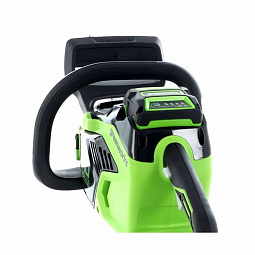 Аккумуляторная цепная пила Greenworks GD40CS18 40 см, б/щ, 40v (без АКБ и ЗУ) - изображение 2