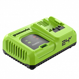 24V Зарядное устройство ультрабыстрое Greenworks G24C8, 8A - изображение 4