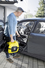 Хозяйственный аккумуляторный пылесос Karcher WD 1 Compact Battery - изображение 3
