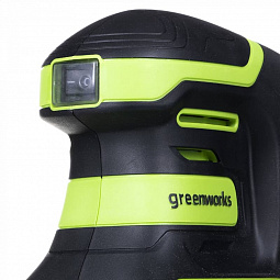 Аккумуляторная плоскошлифовальная машина Greenworks  G24SS14, 24v (без АКБ и З/У) - изображение 3