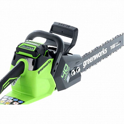 Аккумуляторная цепная пила Greenworks GD40CS18 40 см, б/щ, 40v (без АКБ и ЗУ) - изображение 4
