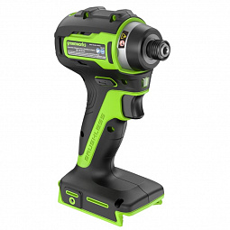 Аккумуляторный ударный винтоверт Greenworks ID3170 б/щ, HEX 1/4, 170 Н·м, 24v (АКБ 1х2Ah, З/У) - изображение 3