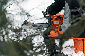 Бензопила Husqvarna 445e II 15" 0.325 1.3 64DL HSM  - изображение 3