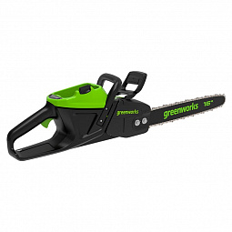 Аккумуляторная цепная пила Greenworks GD60CS25 40см, б/щ, 2500Вт, 60v (без АКБ и З/У) - изображение 4