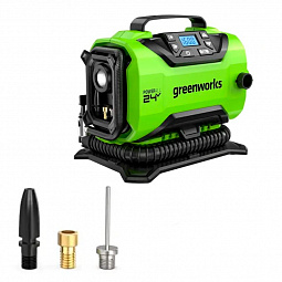 Аккумуляторный компрессор Greenworks ACG301, 24v (без АКБ и З/У) - изображение 3